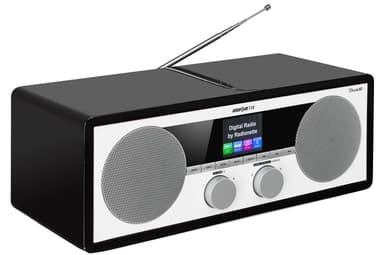 Radionette Duett radio (sort)