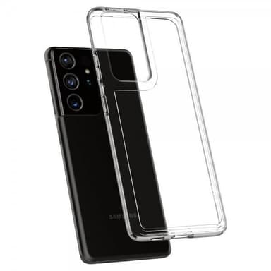 Spigen Samsung Galaxy S21 Ultra Deksel Ultra Hybrid Crystal Clear