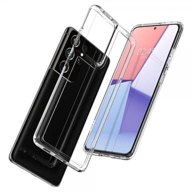 Spigen Samsung Galaxy S21 Ultra Deksel Ultra Hybrid Crystal Clear