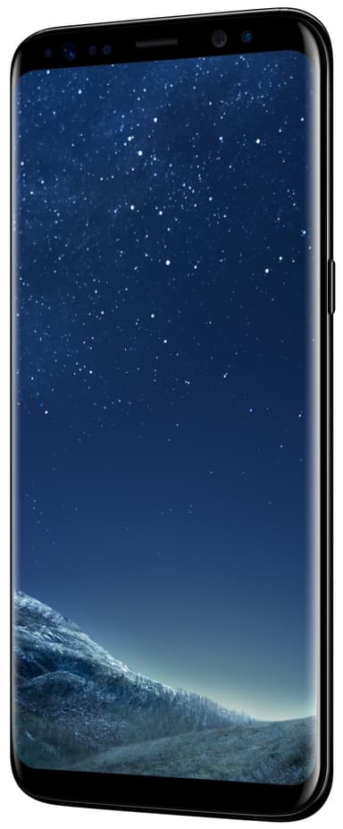 Samsung Galaxy S8 smarttelefon (sort)