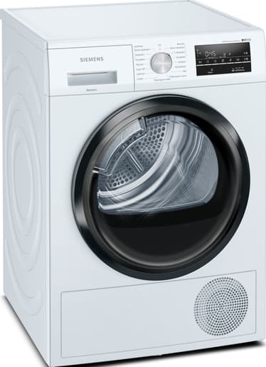 Siemens iQ500 tørketrommel WT47WTE9DN (hvit)