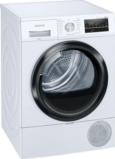 Siemens iQ500 tørketrommel WT45RTE9DN (hvit)