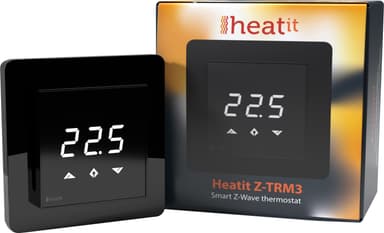 HeatIt Z-TRM3 termostat (svart)
