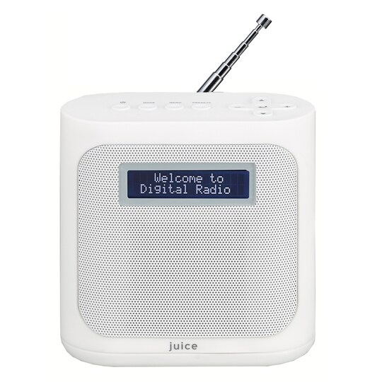 Juice Mini bærbar radio SJUMWH14E (hvit)