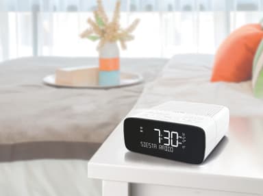Pure Siesta S2 DAB klokkeradio (hvit)