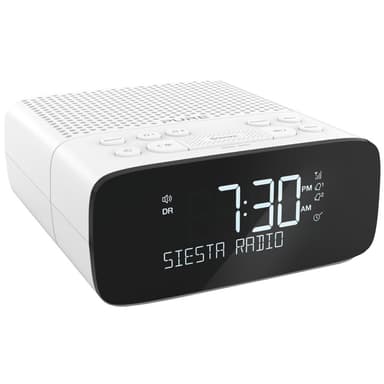 Pure Siesta S2 DAB klokkeradio (hvit)