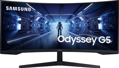 Samsung G5 Odyssey C34G55 34" buet gamingskjerm