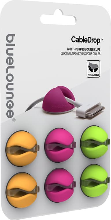 BlueLounge CableDrop kabelholdere CD-BR (lyse)