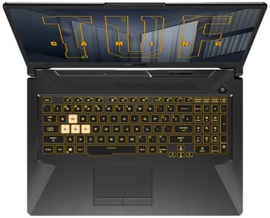 Asus TUF Gaming A17 FA706QR 17,3" bærbar gaming-PC (grå)