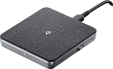 ALOGIC Qi trådløs lader (space grey)