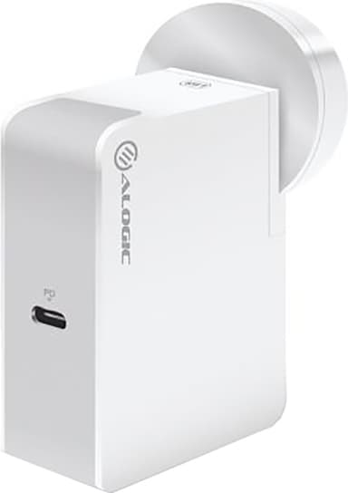 ALOGIC USB-C vegglader 60W Travel Edition (hvit)