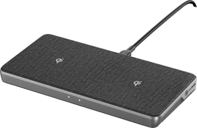 ALOGIC Ultra Power 3-i-1 trådløs ladestasjon (space grey)