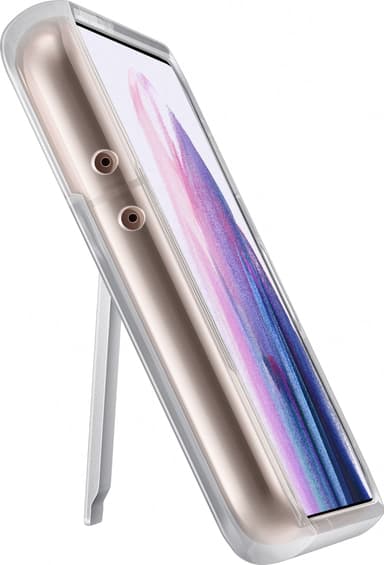 Samsung Galaxy S21 Plus Standing deksel (gjennomsiktig)
