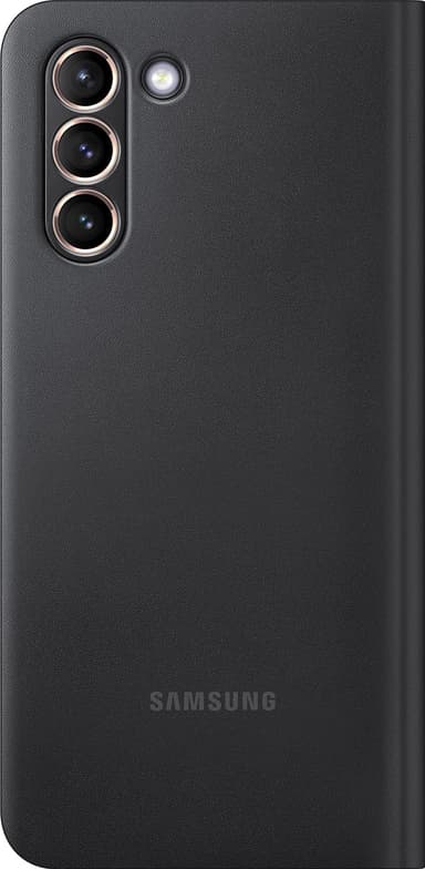 Samsung Galaxy S21 LED View deksel (sort)