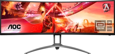 AOC AGON AG493UCX 49" gamingskjerm