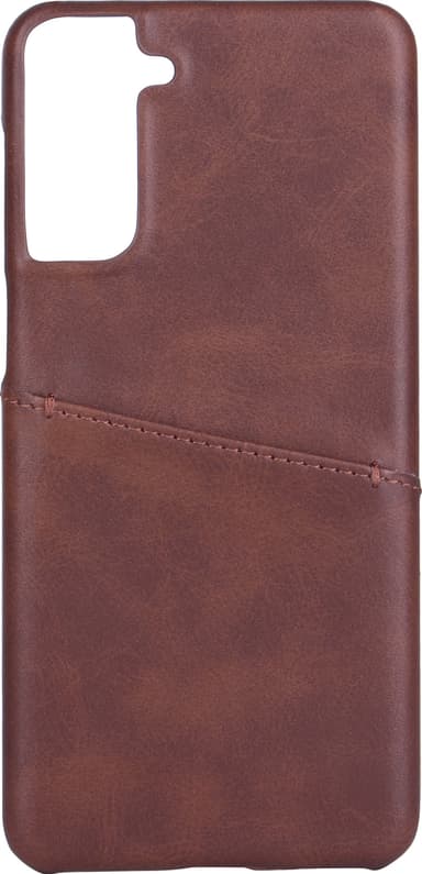Onsala Samsung Galaxy S21 Plus skinndeksel (brun)