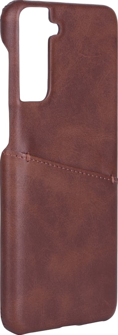 Onsala Samsung Galaxy S21 Plus skinndeksel (brun)