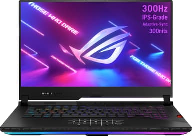 Asus ROG Strix Scar 15 G533 R9-5/32/1000/3080/300Hz 15.6" bærbar gaming-PC (black)