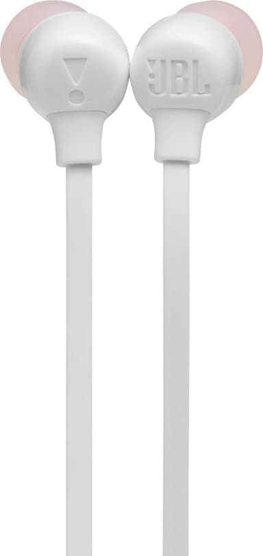 JBL Tune125BT trådløse in-ear hodetelefoner (hvit)