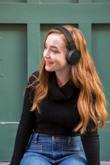 JBL Tune 510BT trådløse on-ear hodetelefoner (sort)