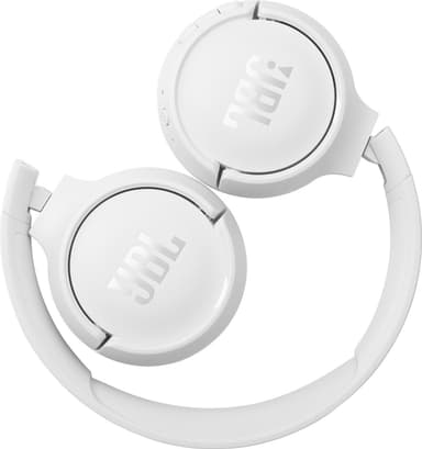 JBL Tune 510BT trådløse on-ear hodetelefoner (hvit)
