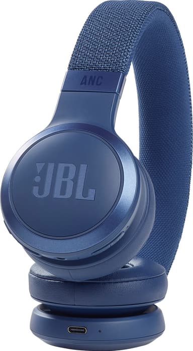 JBL LIVE 460NC trådløse on-ear hodetelefoner (blå)