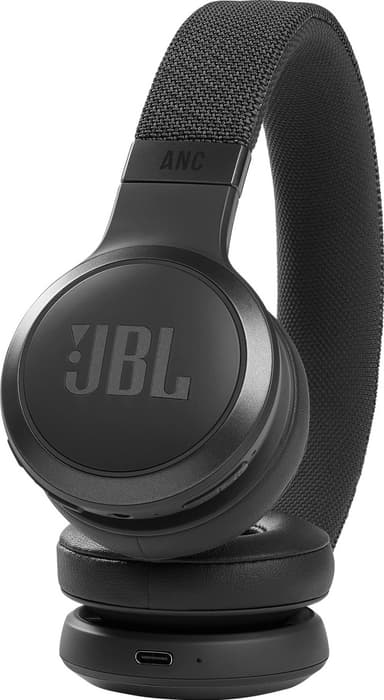 JBL LIVE 460NC trådløse on-ear hodetelefoner (sort)