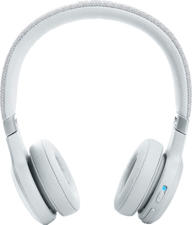 JBL LIVE 460NC trådløse on-ear hodetelefoner (hvit)