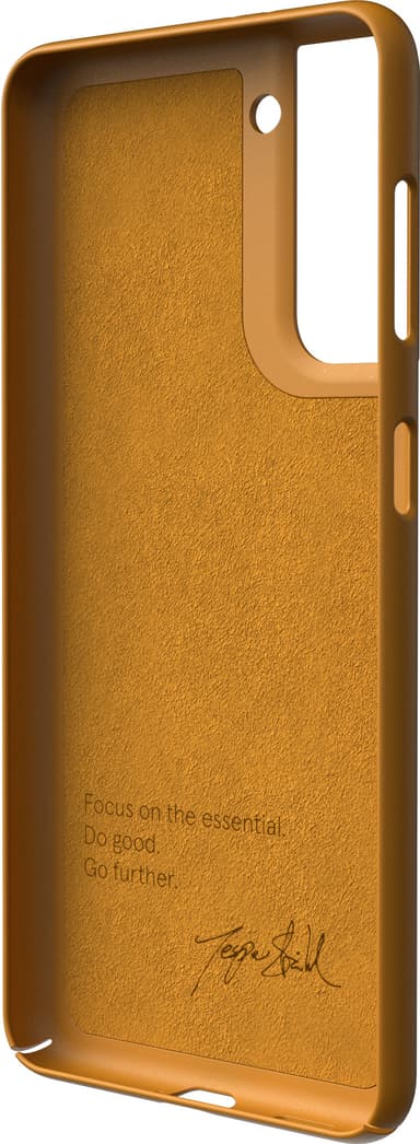 Nudient Samsung Galaxy S21 Plus deksel (saffron yellow)