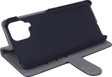 Gear Samsung A12 lommebokdeksel (sort)