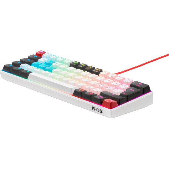 NOS C-450 Mini PRO RGB gamingtastatur (Tilt)