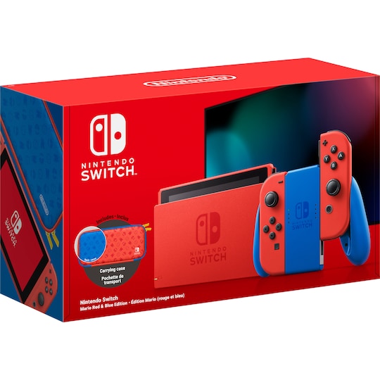 Nintendo Switch Mario Red & Blue Edition spillkonsoll