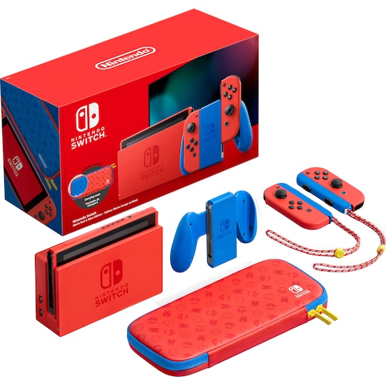 Nintendo Switch Mario Red & Blue Edition spillkonsoll