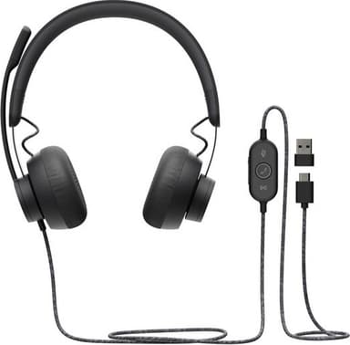 Logitech Zone Wired MS Stereo kablet headset