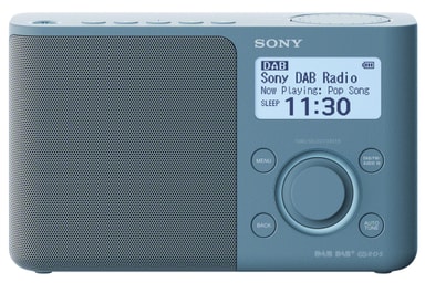 Sony DAB+ radio XDRS61 (blå) Elkjøp
