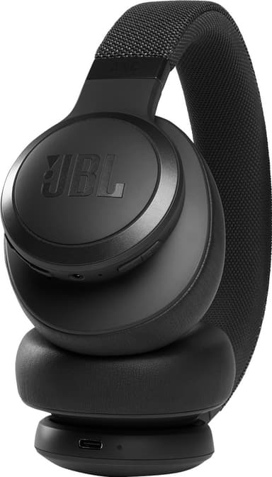 JBL LIVE 660NC trådløse around-ear hodetelefoner (sort)