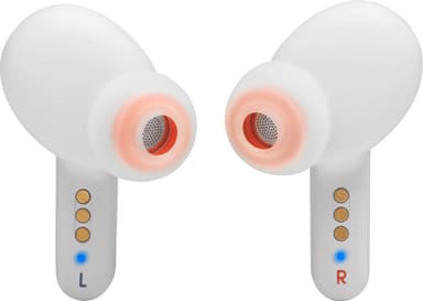 JBL LIVE Pro+ helt trådløse in-ear hodetelefoner (hvit)