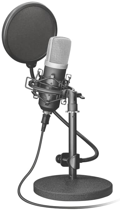Trust Emita USB studio mikrofon