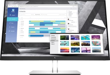 HP EliteDisplay E27q G4 27" skjerm (sort)