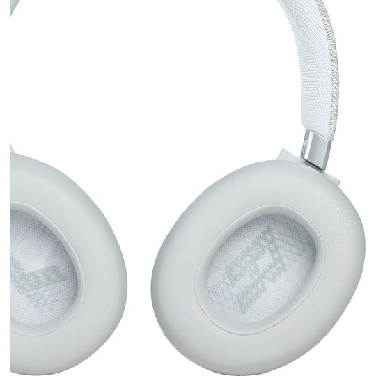 JBL LIVE 660NC trådløse around-ear hodetelefoner (hvit)