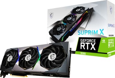 MSI GeForce RTX 3080 SUPRIM X 10 GB grafikkort