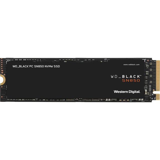 WD Black SN850 intern NVMe SSD (2 TB)