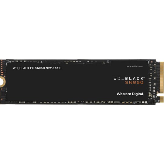 WD Black SN850 intern NVMe SSD (2 TB)