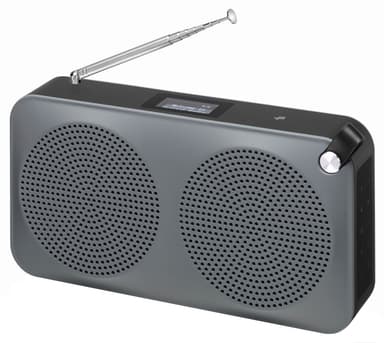 Sandstrøm bærbar DAB+ radio SCARIADUBK17E (sort)
