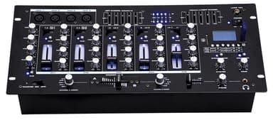 BST AT-218 DJ Mikser 6 kanaler med Bluetooth