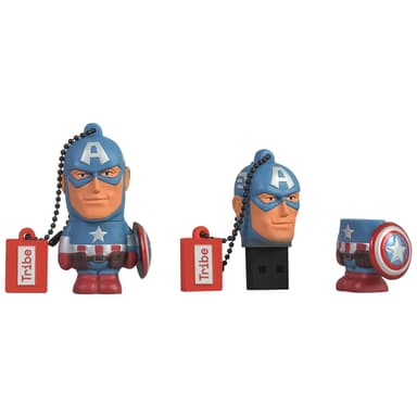 Tribe Captain America USB-minne 16 GB Tribe Captain America USB-minne 16 GB
