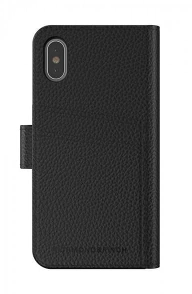 Richmond & Finch iPhone X/Xs Etui Wallet Löstagbart Deksel Svart