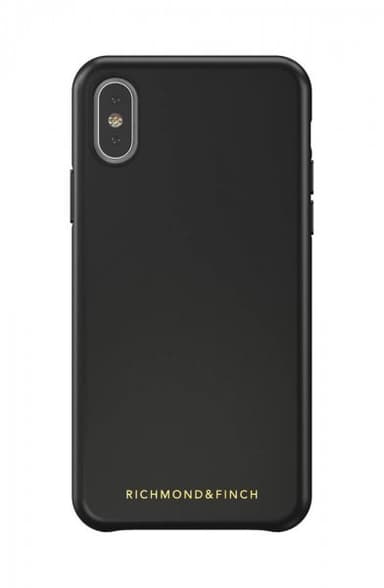 Richmond & Finch iPhone X/Xs Etui Wallet Löstagbart Deksel Svart