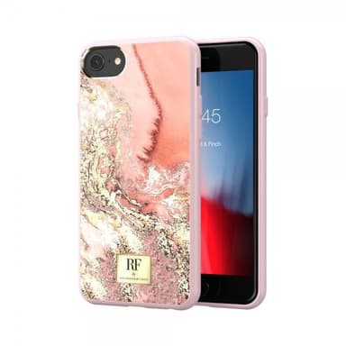 Richmond & Finch iPhone 6/6S/7/8/SE Deksel Pink Marble Gold