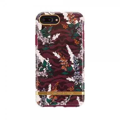 Richmond & Finch iPhone 6/6S/7/8 Plus Deksel Floral Zebra